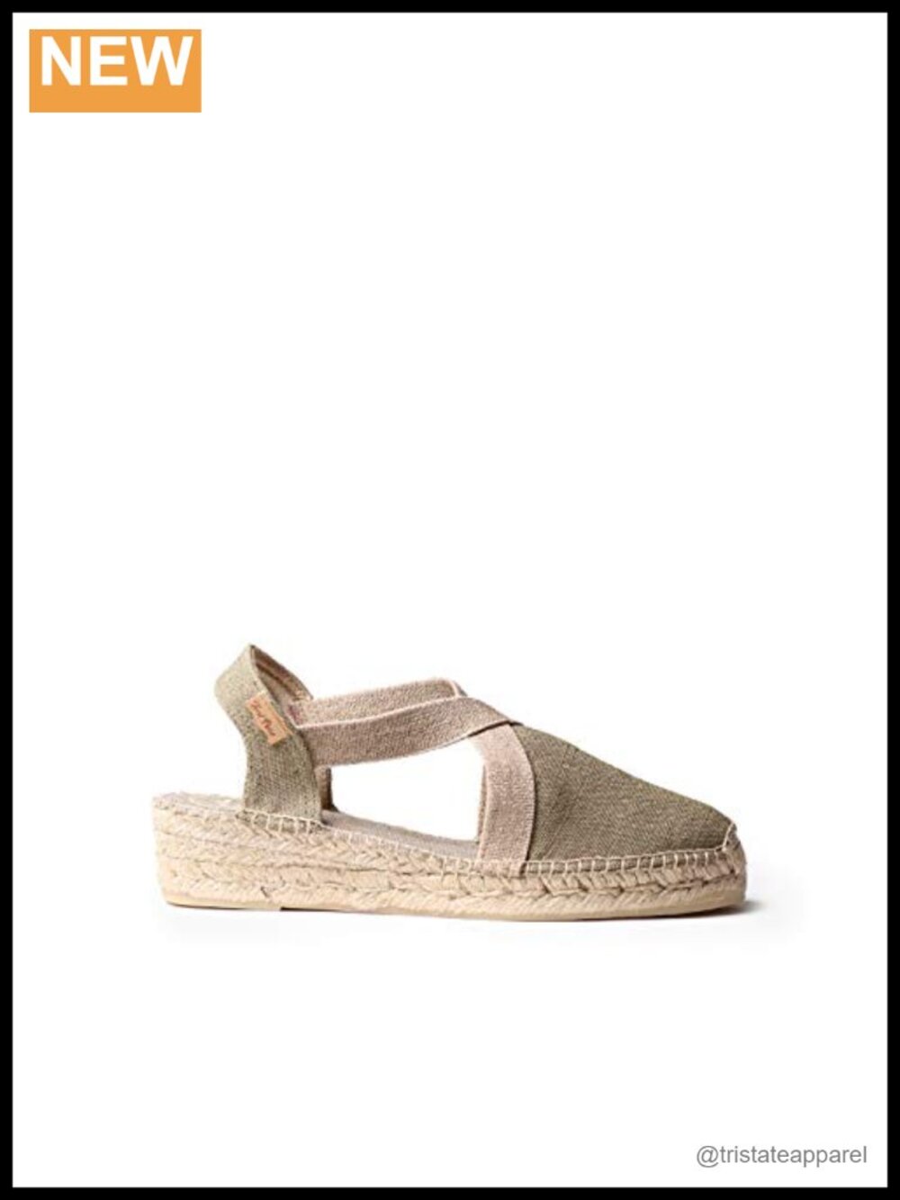 Toni Pons Verdi-V Espadrille Wedge Slip-On Canvas Sandal Comfort